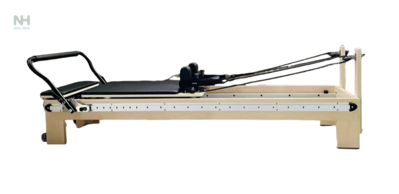 Wood Pilates Reformer NH-PM002B - Image 2