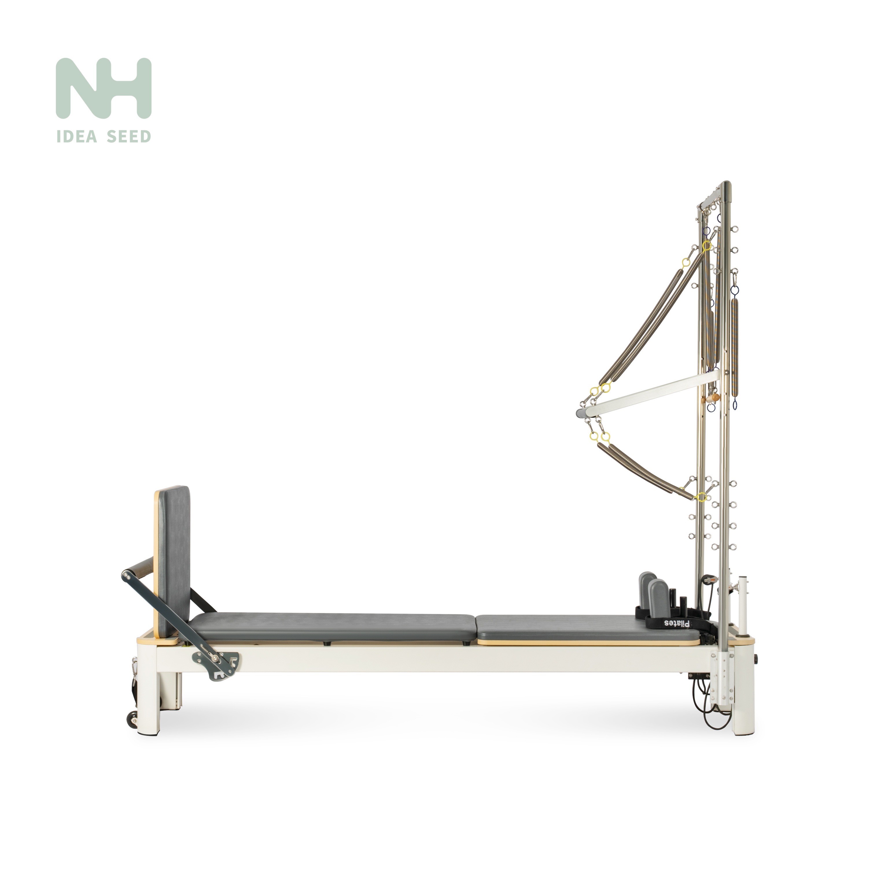 Aluminum Pilates Reformer with Half Tower NH-PM022