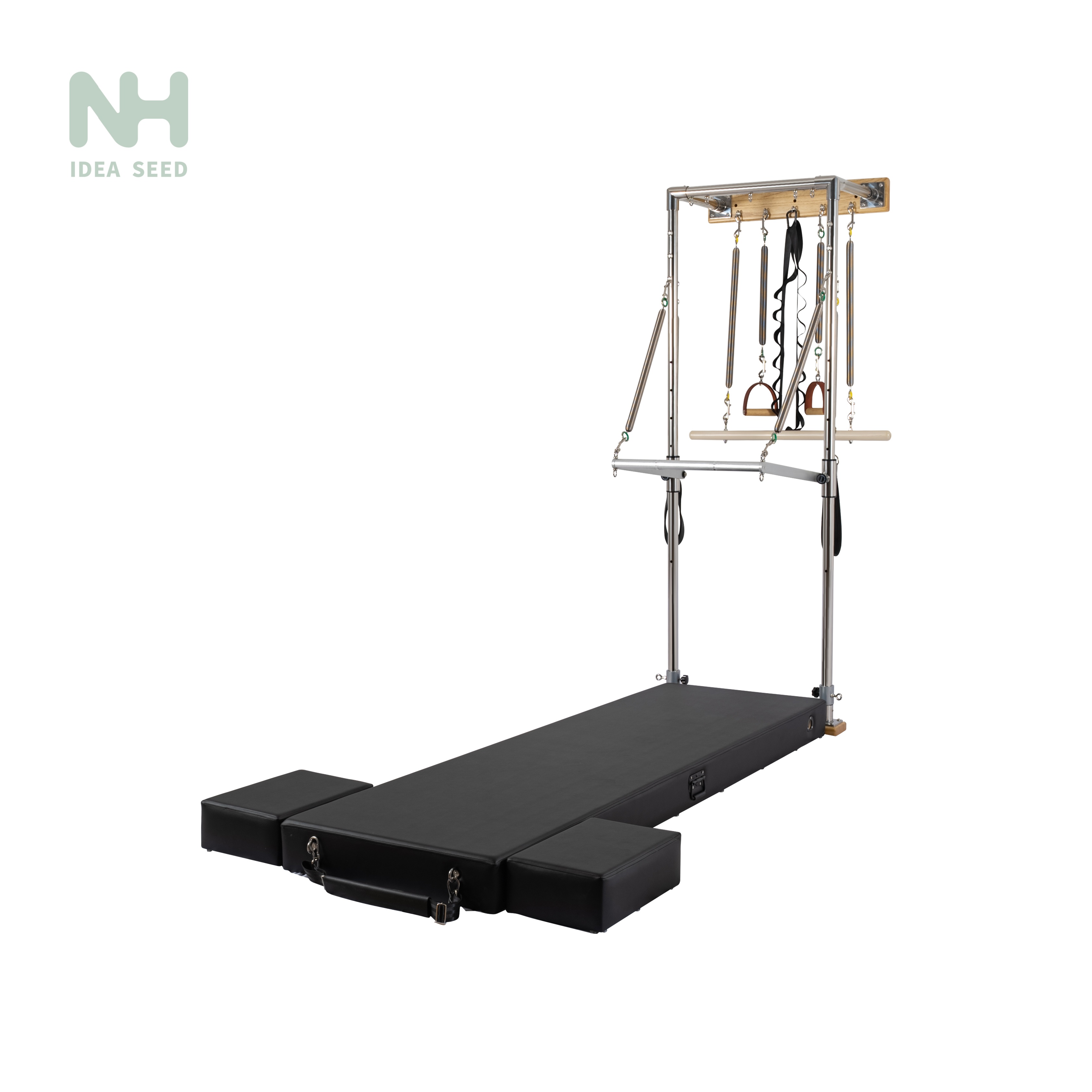 How to use wooden Pilates wall mounted fitness equipment